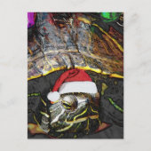 Lieve Kerstschildpad Briefkaart (Voorkant)
