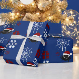 Lieve Kerstspin Gepersonaliseerd Cadeaupapier