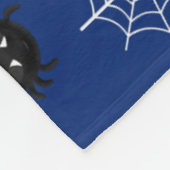 Lieve Kerstspin Gepersonaliseerd Fleece Deken (Hoek)
