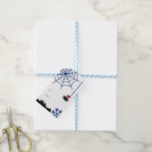 Lieve Kerstspin Gepersonaliseerde Cadeaubijsluiter Cadeaulabel (Met Touw)