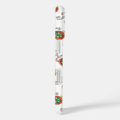 Lieve kersttekst, Ho in kerststokversieringen Case-Mate iPhone Case (Achterkant / Rechts)