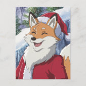 Lieve Kerstvos Briefkaart (Voorkant)