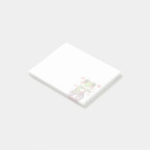 Lieve kikker rijdt op een fiets | Grappig geschenk Post-it® Notes (Schuin)