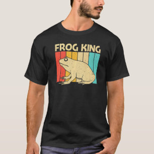 Lieve kikker voor mannen jongens pad vanger huisdi t-shirt