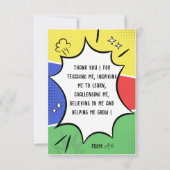 Lieve Kinderen Bedankkaart (Achterkant)