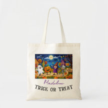 Lieve Kinderen Halloween Trick or Treat Gepersonal