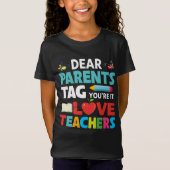 Lieve kinderen, Label dat jij het bent! Liefde, le T-shirt (Voorkant)