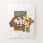 Lieve klasleraar legpuzzel (Verticaal)