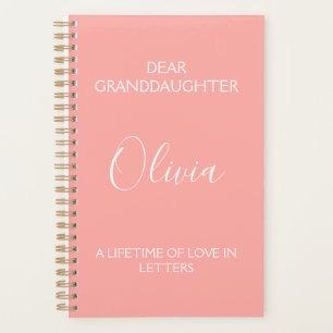 Lieve kleindochter: een leven lang liefde in briev planner