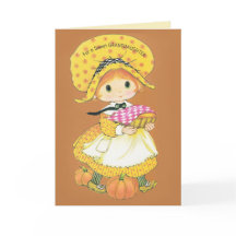 Lieve kleindochter Thanksgiving