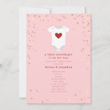 Lieve kleine body Valentijn Baby Shower I