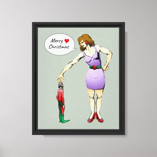 Lieve Kleine Elf Canvas Afdruk (Voorkant)