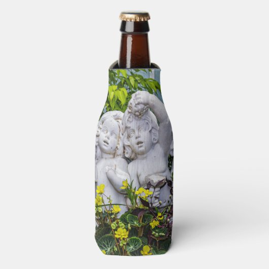Lieve kleine engeltjes... flesjeskoeler (Fles Voorkant)