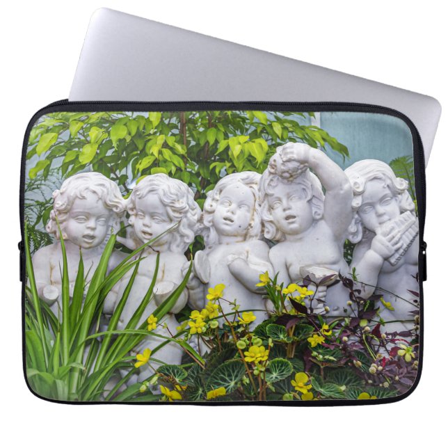 Lieve kleine engeltjes... laptop sleeve (Voorkant)