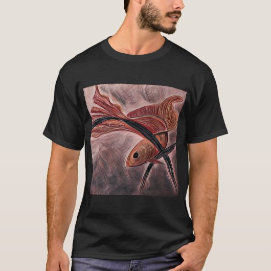 Lieve Kleine Goudvis T-shirt (Voorkant)