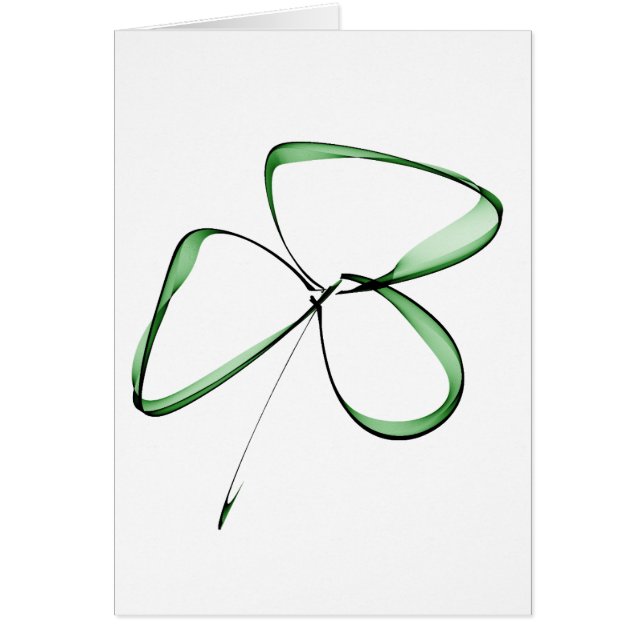 lieve kleine klavertje tekening (Voorkant)