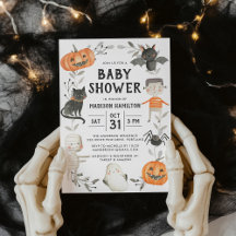 Lieve Kleine Monsters Halloween Baby Shower