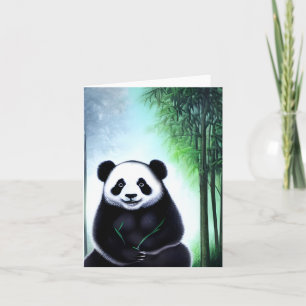 Lieve kleine panda-Cub Kaart