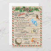 Lieve Kleinzoon|Brief Aan Mijn Kleinzoon Ik Ben Tr Kaart (Voorkant / Achterkant)