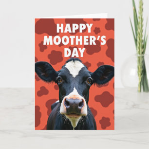 Lieve Koe Moederdag Kunstkaart Kaart