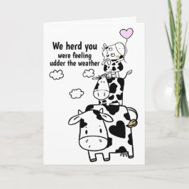 Lieve Koe van de schimmelaar Kaart