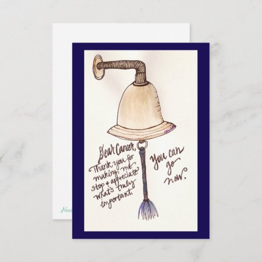 Lieve Kreeft, Bedankkaart (Voorkant / Achterkant)