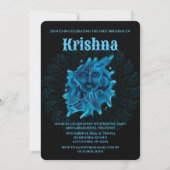 Lieve Krishna kaart voor verjaardag - Krishna kuns (Voorkant)