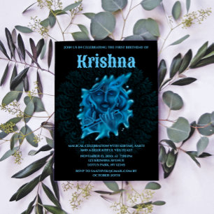 Lieve Krishna kaart voor verjaardag - Krishna kuns