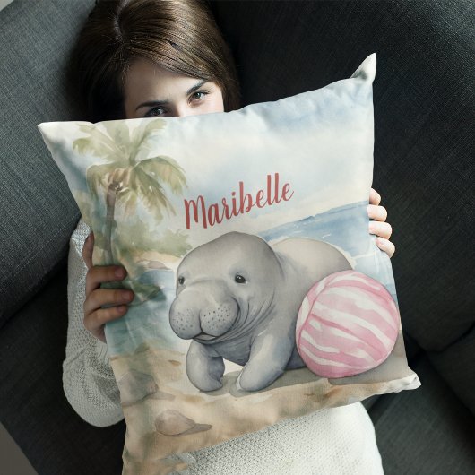Lieve Lamantijn Meisjes Persoonlijk Kussen