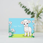 Lieve Lammenskaart Briefkaart (Staand voorkant)