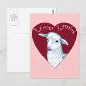 Lieve Lammetjes Briefkaart (Voorkant / Achterkant)