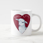 Lieve Lammetjes Grote Koffiekop (Rechts)
