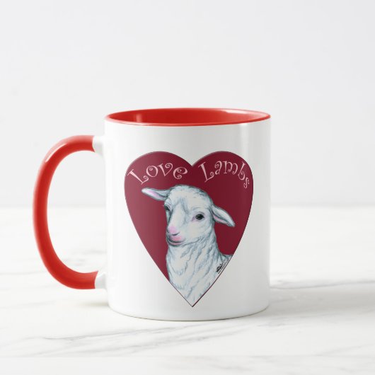 Lieve Lammetjes Mok (Links)