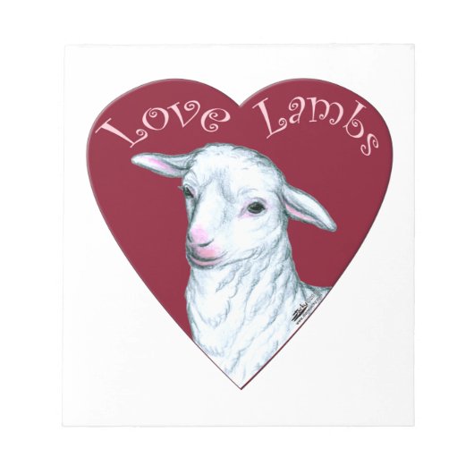 Lieve Lammetjes Notitieblok (Voorkant)