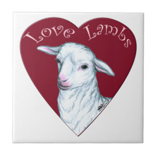 Lieve Lammetjes Tegeltje