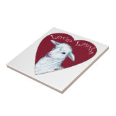 Lieve Lammetjes Tegeltje (Zijkant)