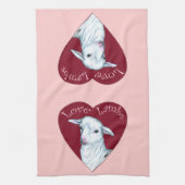 Lieve Lammetjes Theedoek (Verticaal)