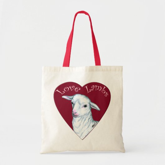 Lieve Lammetjes Tote Bag (Voorkant)