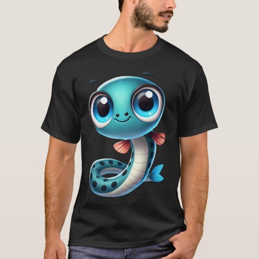 Lieve Lamprei Vis T-shirt (Voorkant)