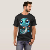 Lieve Lamprei Vis T-shirt (Voorkant volledig)