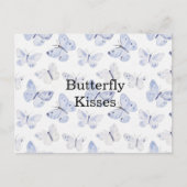 Lieve lavendel Paarse vlinders Briefkaart (Voorkant)
