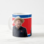 Lieve Leider glimlachen Koffiemok (Voorkant links)