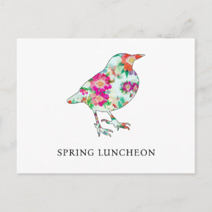 Lieve lente lunch uitnodiging