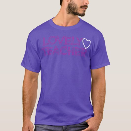 Lieve leraar jongen t-shirt (Voorkant)