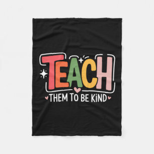 Lieve lerares school fleece deken