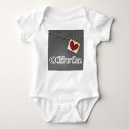 Lieve liefde Olivia Baby Bodysuit. Romper