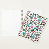 Lieve Liefdes Vogels Naadloos Patroon Romantisch Planner (Display)