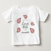 Lieve Liefdeskever Roze Lieveheersbeestje Verjaard (Voorkant)