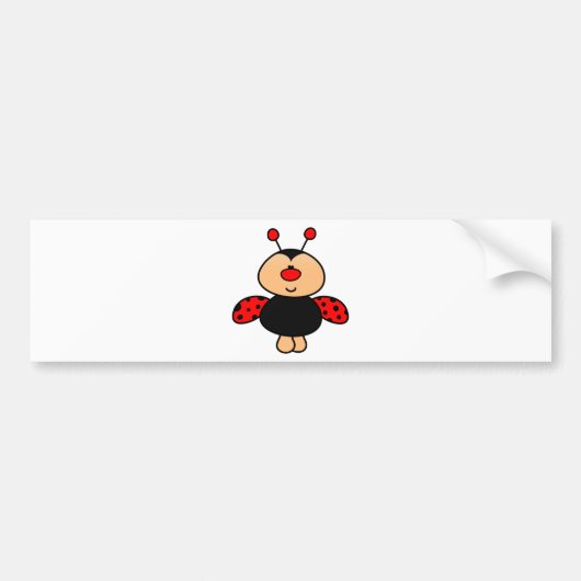lieve lieve lievebug bumpersticker (Voorkant)