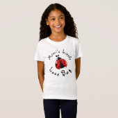 Lieve Lieveheersbeestje Aangepaste Mimi's Kleine L T-shirt (Voorkant volledig)